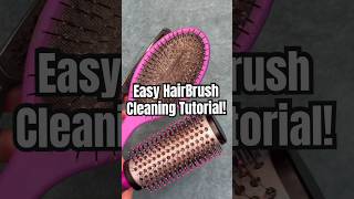 How to Clean Hair Brushes at Home Without Baking Soda  Easy Hairbrush Cleaning Tutorial [upl. by Gnuhp]