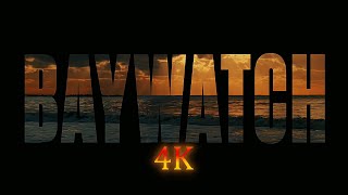 Baywatch  Season 5 Opening credits in 4K [upl. by Ayidah]