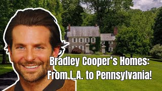 Bradley Cooper’s Incredible Real Estate Journey Venice Bungalows to MultiMillion Dollar Estates [upl. by Ahtoelc]