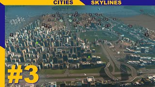 CITIES SKYLINES NOTRE AVENTURE AVEC MALDER ET CIE 3 DÉSERTION DES HABITANTS 🔵🟡 ❓ [upl. by Yelad66]