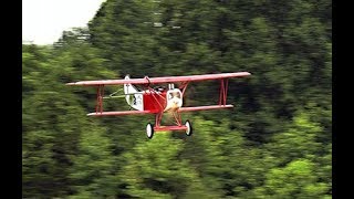 Hangar 9 Fokker Giant D7 Maiden Flight [upl. by Khajeh714]