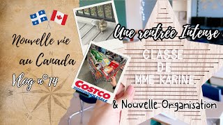 🇨🇦Ma 1ère semaine de Rentrée Scolaire à Montréal amp COSTCO VLOG [upl. by Atilem]