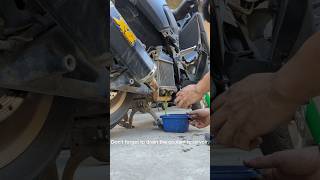 How to change the coolant on Nmax Version 1nmax coolantchange motorcycle motoshorts motovlog [upl. by Alyn849]