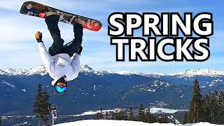 Snowboard Trick Tips in Spring Park [upl. by Etnuaed299]