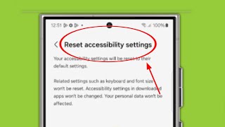 What is Reset accessibility settings  Reset accessibility settings Kya Hota Hai [upl. by Dana]