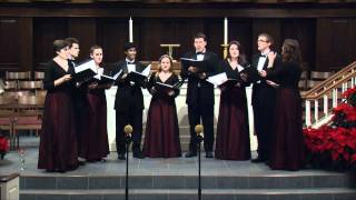 Cantate Domino Giuseppe Pitoni  Christopher Wren Singers  Christmas 2011 [upl. by Aneehsit707]