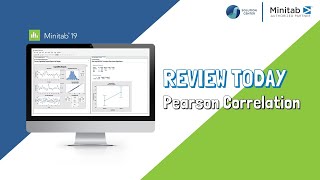 ReviewToday  การวิเคราะห์ Correlation Analysis ในโปรแกรม Minitab 19 [upl. by Atiuqehc]