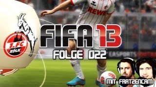 Lets Play FIFA 13 022  FC Mugambe vs FC Köln Deutsch FullHD Facecam [upl. by Kcirde]