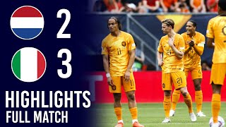 Netherlands vs Italy 23  UEFA Nations League Finals  Highlights amp All Goals [upl. by Aborn]