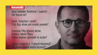 Bertolt Brecht  Okumuş bir işçi soruyor [upl. by Gardie]