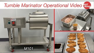 AYRKING TUMBLE MARINATOR OPERATIONAL VIDEO [upl. by Crandall]