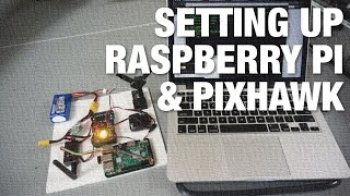 Connecting Raspberry Pi w Pixhawk and Communicating via MAVLink Protocol [upl. by Atteselrahc]