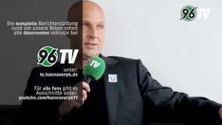 Bayer 04 Leverkusen  Hannover 96  Interview Dirk Dufner [upl. by Aidam]