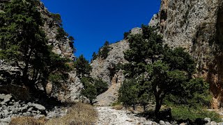 Imbros Schlucht Wanderung  Crete  Kreta  Imbros Gorge 4K Chora Sfakion  Griechenland  Greece [upl. by Cadman235]