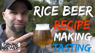 Mastering Rice Beer Stepbystep All Grain Brewing Guide [upl. by Llennahs]