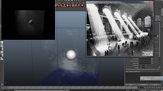 38 Volumetric lights in Renderman Studio 40 [upl. by Noryak]