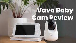 Vava Baby Monitor Review – NonWifi SplitScreen Baby Camera [upl. by Connelley]