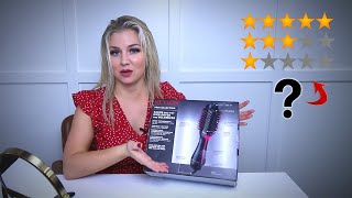 REVLON ONESTEP HAIR DRYER BRUSH UNBOXING  Full Review amp Tutorial  Jess Hallock [upl. by Jari]