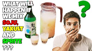 How to make Soju Yakult Recipe  Easy Steps [upl. by Nace]