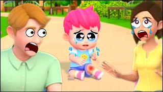 Bebefinns Family Got A Boo Boo The Boo Boo Song  Bebefinn Nursery Rhymes amp Kids Song [upl. by Devina]