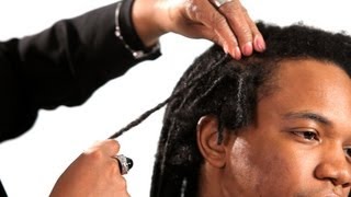 How to Tighten Loose Dreads  Get Dreads [upl. by Nossah]