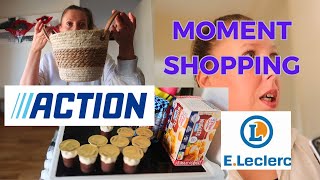 VLOG  SHOPPING CHEZ ACTION  COURSES ET ORGANISATION [upl. by Ilaire]