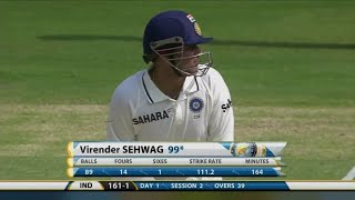 Virender Sehwag 117 117 vs England 1st Test 2012 Ahmedabad Extended Highlights [upl. by Diskin]