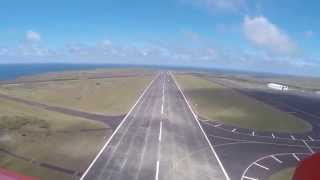 Landing and TakeOff Santa Maria Azores LPAZ [upl. by Chastity]