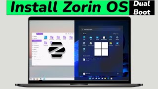 Instalar Zorin OS 16 Junto a Windows 10 [upl. by Martica]