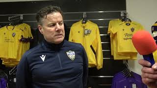 James Keddy speaks after narrow defeat to Finn Harps [upl. by Liponis]