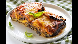 PARMIGIANA MELANZANE NON FRITTE  più leggera ma ugualmente golosa [upl. by Cacilia]