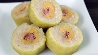 Bánh Tét  Vietnamese Cylindrical Sticky Rice Cake  Helens Recipes [upl. by Laina581]