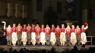 Turkish Kurdish traditional folk dance Gaziantep Yarim kaba [upl. by Annohsat617]