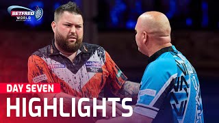 THE FINAL FOUR Day 7 Highlights  2024 Betfred World Matchplay [upl. by Jo Ann]