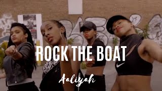 Rock the boat Stimulated remix  Aaliyah Dancehall Choreography by Gwladys [upl. by Zaob]