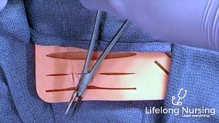 Basic Suturing How to Suture [upl. by Akimed658]