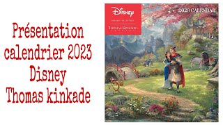 Calendrier Disney Thomas kinkade 2023 [upl. by Yelsnit]