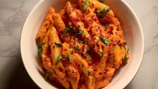 GIGI HADIDs PASTA RECIPE updated after the heavy criticism Penne Alla Vodka without Vodka [upl. by Ylliw593]