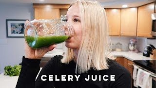 I TRIED CELERY JUICE FOR 3 DAYS AND THIS IS HOW I FELT [upl. by Uriisa]