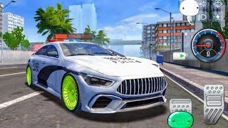 New Mercedes AMG GT Police Car Chase Driving  Police Sim 2022 Cop Simulator  Android GamePlay 6 [upl. by Kironde714]