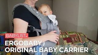 Ergobaby Original Baby Carrier Review  Babylist [upl. by Goldston]