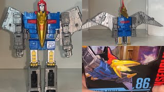 How to transform studio series 86 swoop Leader class SS 86 dinobot figure transformation video [upl. by Yrreb147]