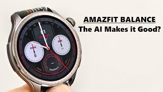 Amazfit Balance Fitness Watch Review Better than Wear OS [upl. by Bertelli]