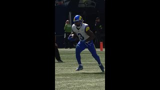 Cam Akers rushes for a 12yard Gain vs Seattle Seahawks [upl. by Eloken]