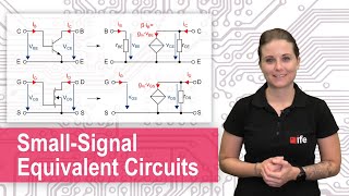 SmallSignal Equivalent Circuit of Bipolar Transistors MOSFET Resistor Current and Voltage Source [upl. by Isiahi]