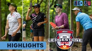 Final Round Highlights FPO  2023 Ledgestone Open [upl. by Drandell]