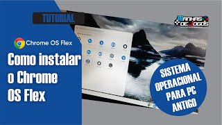 Como instalar o Chrome OS Flex  2024 [upl. by Lonier629]