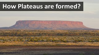 How Plateaus are formed  2 types of Plateau [upl. by Enriqueta91]