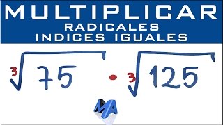 Multiplicación de radicales del mismo índice  Ejemplo 2 [upl. by Lim]