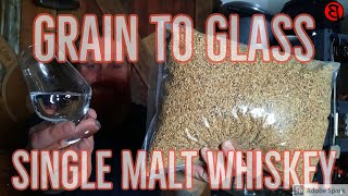 How to make Whiskey Single Malt Peated Whiskey [upl. by Drahsir970]